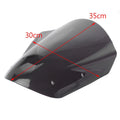 Windshield Windscreen for Yamaha MT09 FZ09 (2013–2016) w/ Bolts Bracket Black