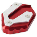 Kickstand Side Stand Plate Extension Pad for Yamaha MT-07 XSR700 (2016–2017) Red