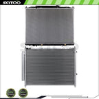 Radiator and A/C Condenser Kit for Honda Ridgeline (2009–2014)