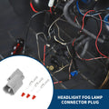 3 Pin Headlight Fog Lamp Connector Plug Male for Toyota 