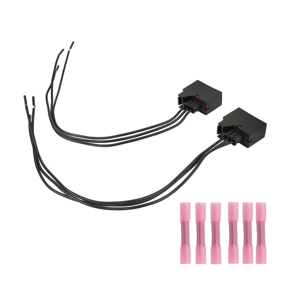 2X Front Turn Signal Light Connector for Jeep Wrangler JK (2007–2018)