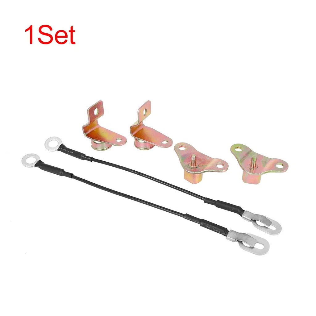 Tailgate Lift Support Cables Hinge Repair Kit for Chevy Silverado GMC Sierra 