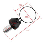 CNC Bar-end Rear View Mirrors for Vespa GTS 300 (2005–2023)