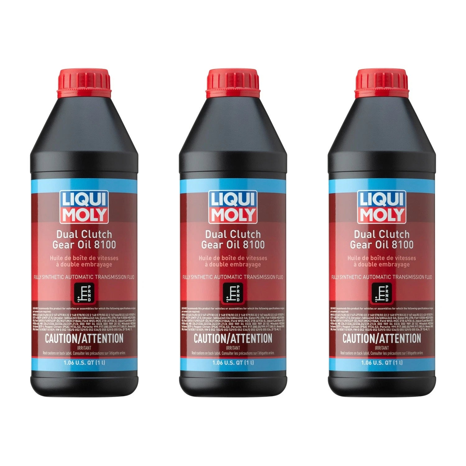 Set of 3 Liqui Moly 8100 Dual Clutch Automatic Transmission Fluid (3L)