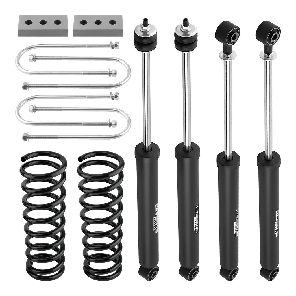 3" Lift Kit for Dodge Ram 2500 3500 4WD (2003–2013) Shocks & Blocks