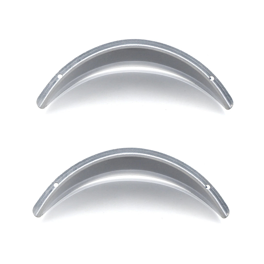1 Pair 4.5" Steel Passing Lamp Visor for Harley Touring Dyna