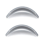 1 Pair 4.5" Steel Passing Lamp Visor for Harley Touring Dyna