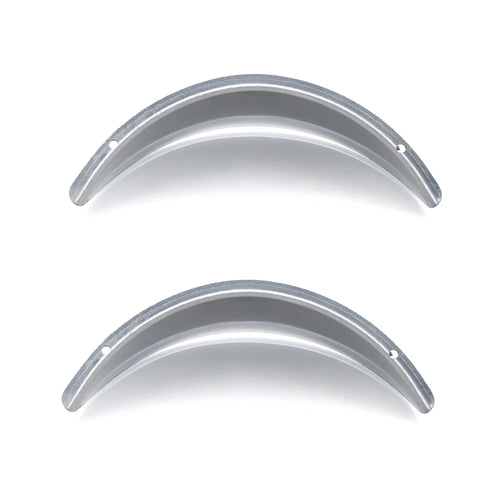 1 Pair 4.5" Steel Passing Lamp Visor for Harley Touring Dyna