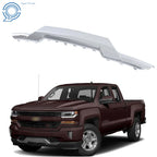 Chrome Front Skid Plate Bumper Molding for Chevy Silverado 1500 (2016–2018)