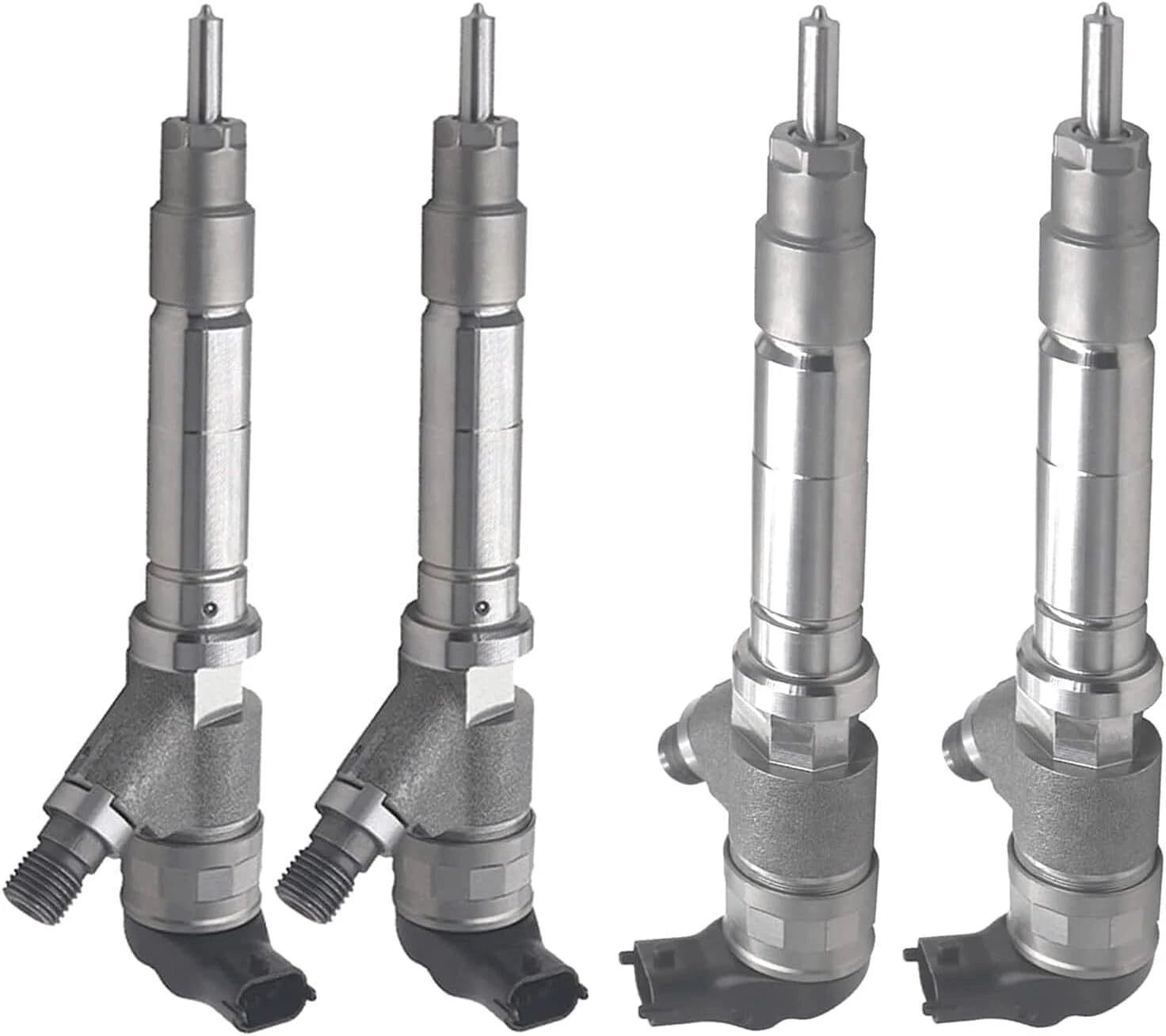 4X Fuel Injector 0986435521 for GM Chevy Duramax 6.6L LBZ (2006–2007)