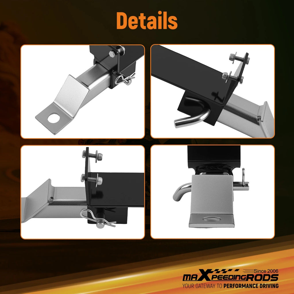 2" Bolt-On Trailer Hitch for MZ Magnum Elite/Avenger (2018–2020)