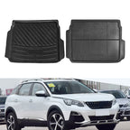 Rear Boot Liner Trunk Cargo Mat for Peugeot 3008 4008 II MK2 (2017–2023)