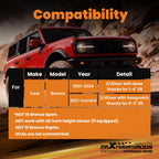 Upper Control Arms for Ford Bronco (2021-Current) Sasquatch 0-3"