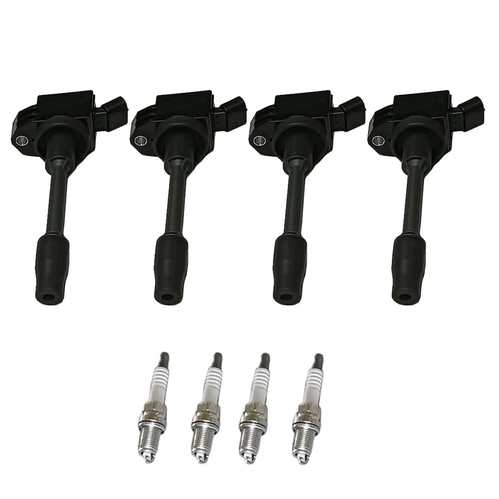 Set of 4 Ignition Coils & Spark Plugs for Toyota Camry RAV4 (2019–2020)