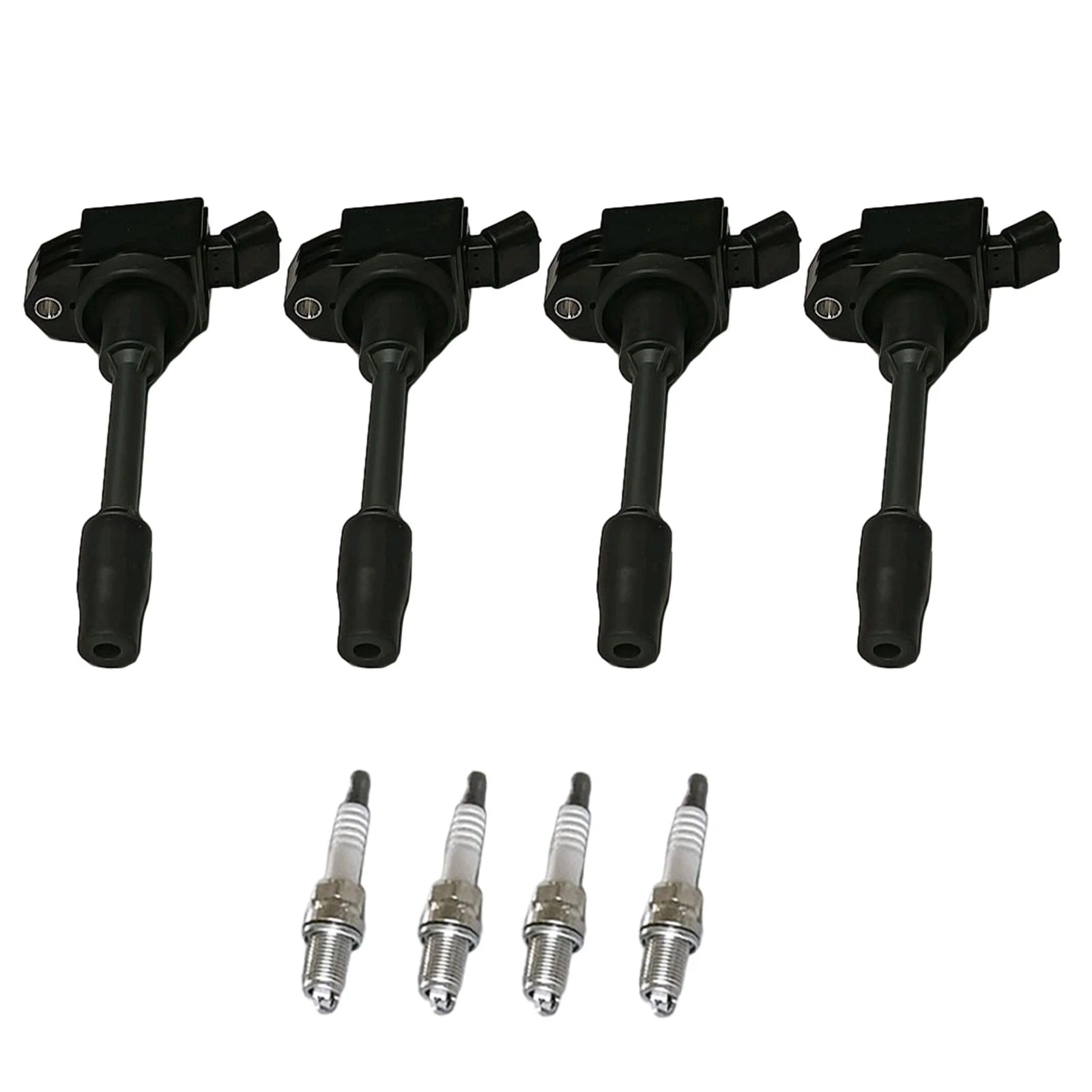 Set of 4 Ignition Coils & Spark Plugs for Toyota Camry RAV4 (2019–2020)