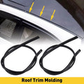 Set of 2 Black Roof Trim Molding Kit for Toyota Corolla (2009–2013)