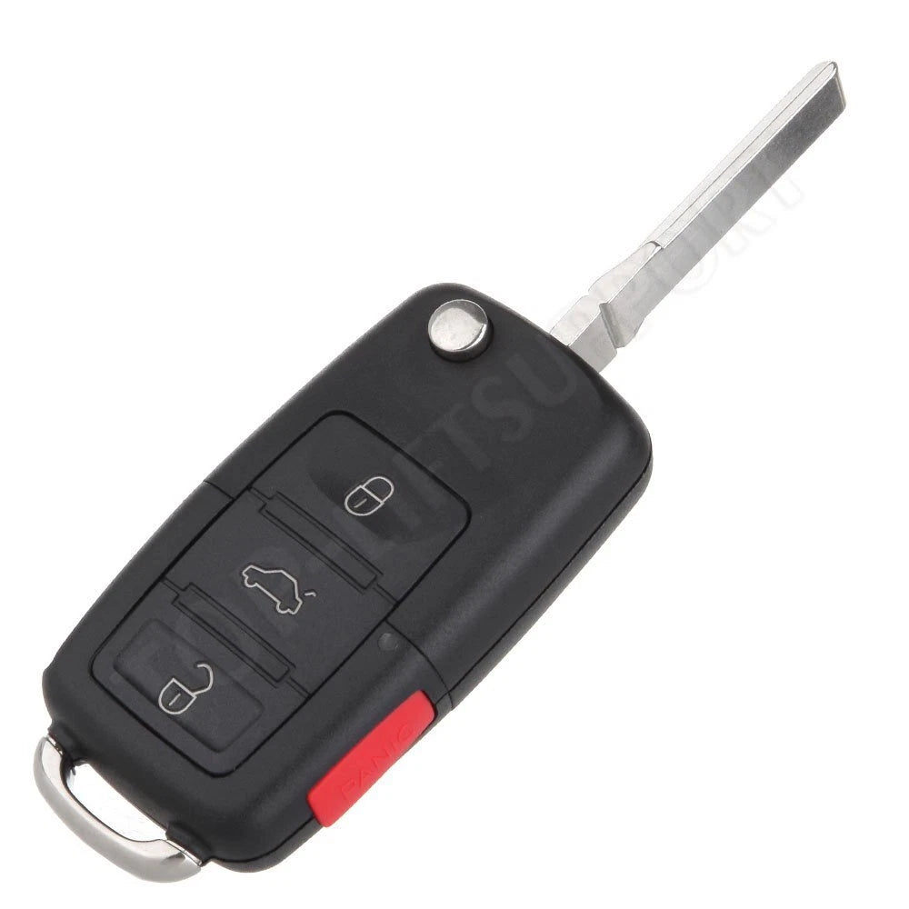 2X Smart Remote Key Fob for Volkswagen Beetle Passat (1998–2001)