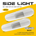 Set of 2 Side Marker Light Housing for Honda Civic (2002–2005) Clear