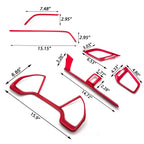 Red Air Vent Outlet for Honda Civic (2016-2021)