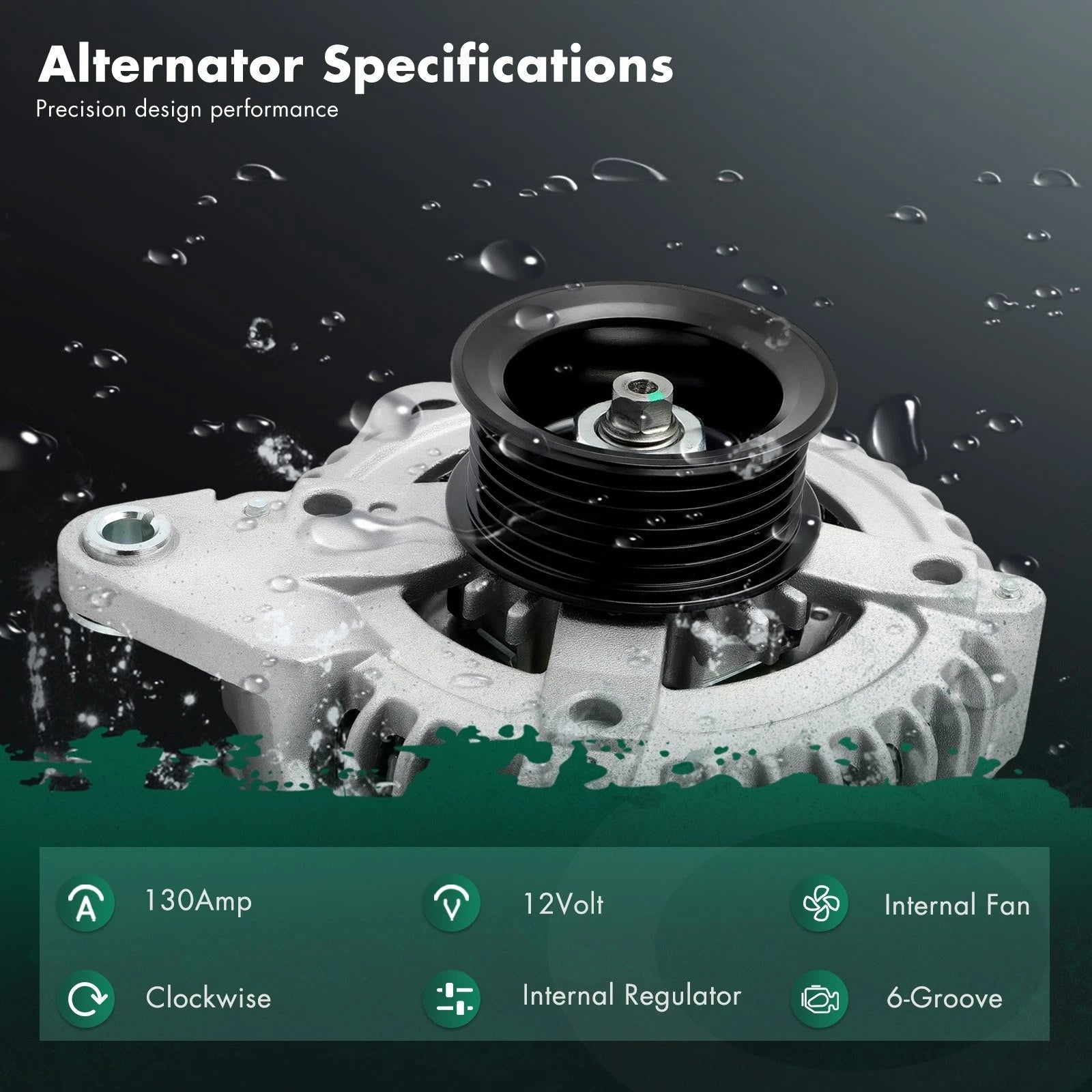 Alternator for Lexus GX470 (2003–2009), Toyota 4Runner (2003–2009) 104210-3390