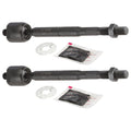 Set of 2 Front Inner Steering Tie Rod Ends for Toyota Highlander (2001–2007)