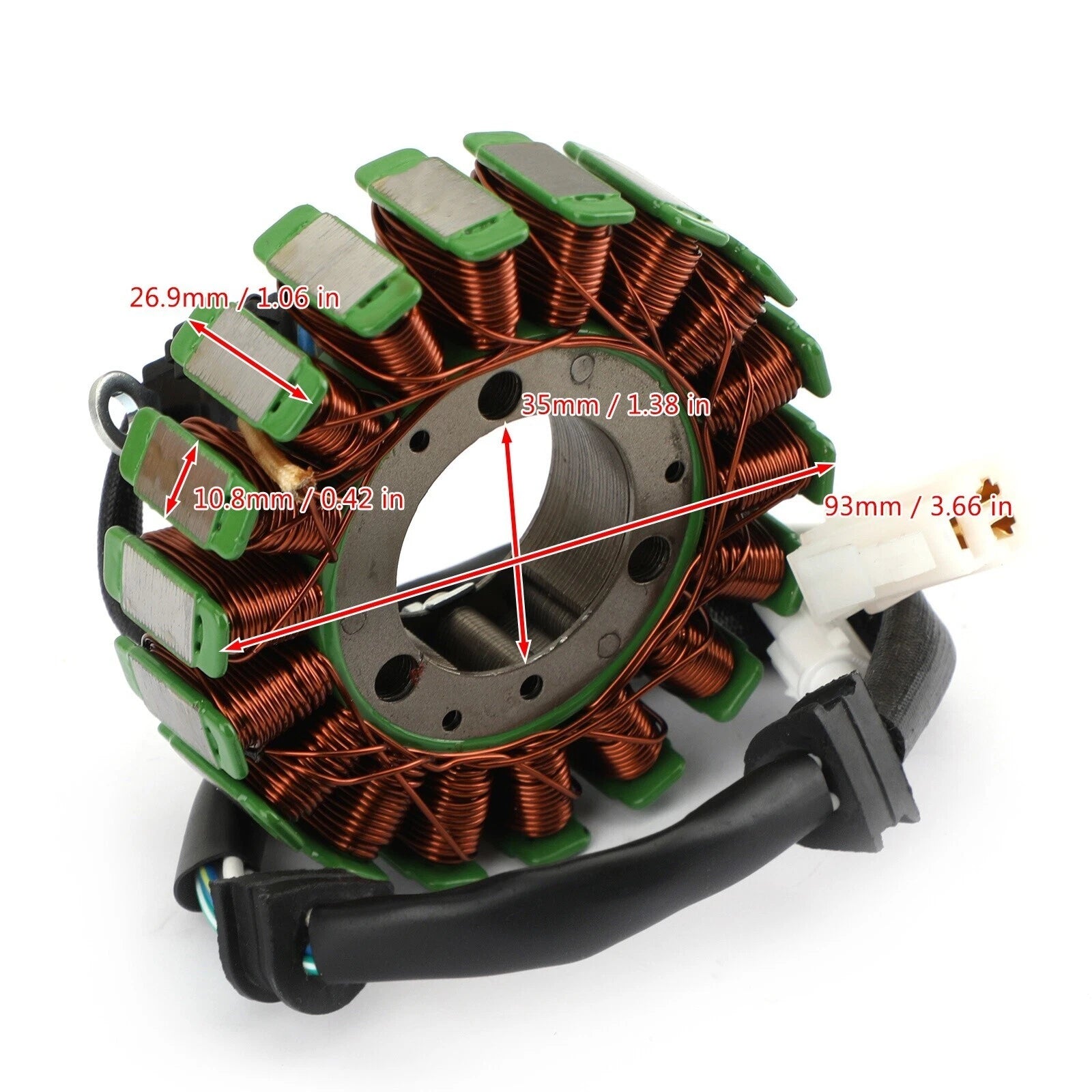Stator Generator for Yamaha YS250 YBR250 (2007–2011) 5D1-H1410-00 5D1-H1410-01