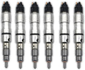 Set of 6 Fuel Injectors for MAN TGA TGL TGM (0445120055, 51101006051)