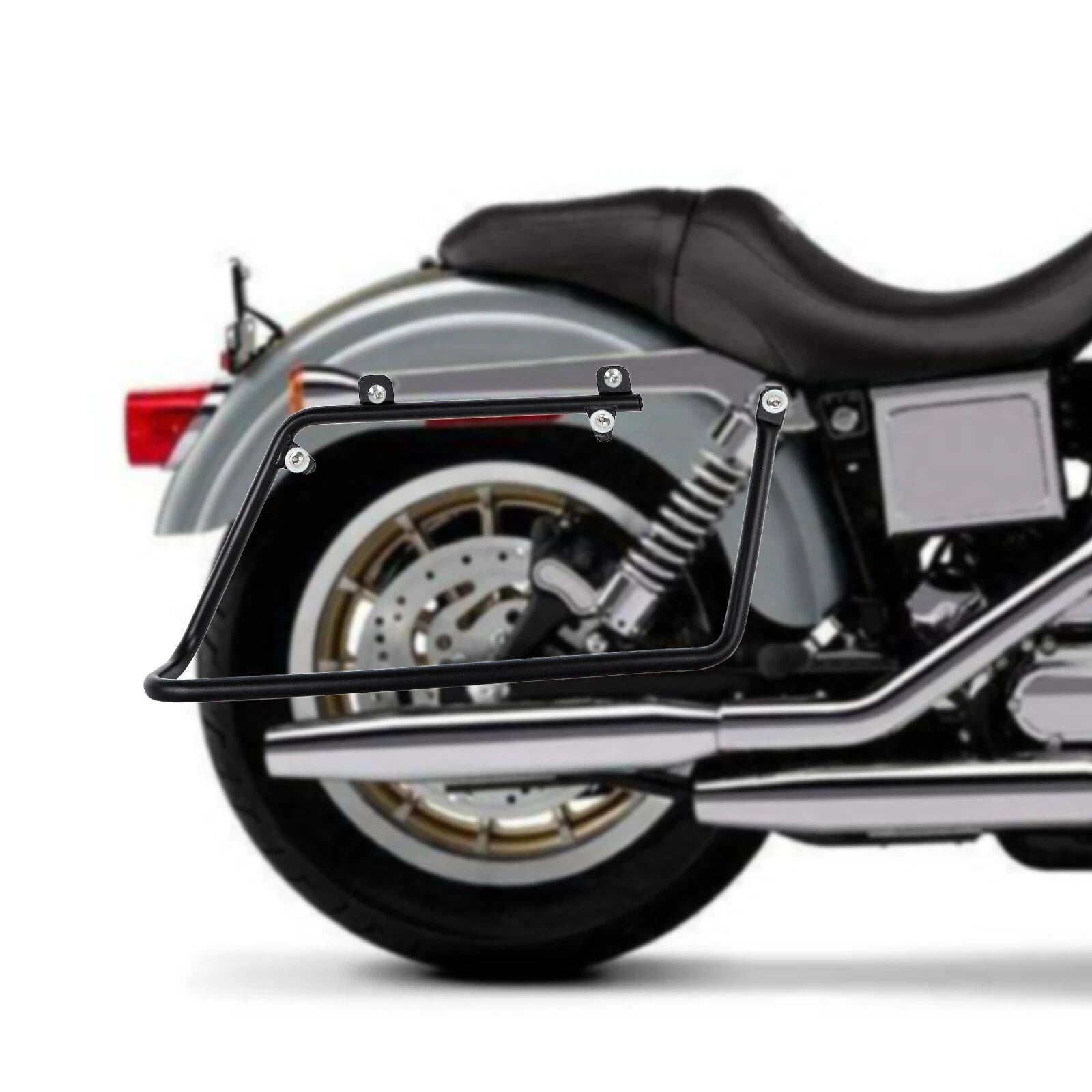 Dyna Conversion Brackets for Harley Davidson (FLH Touring Hard Saddlebag)