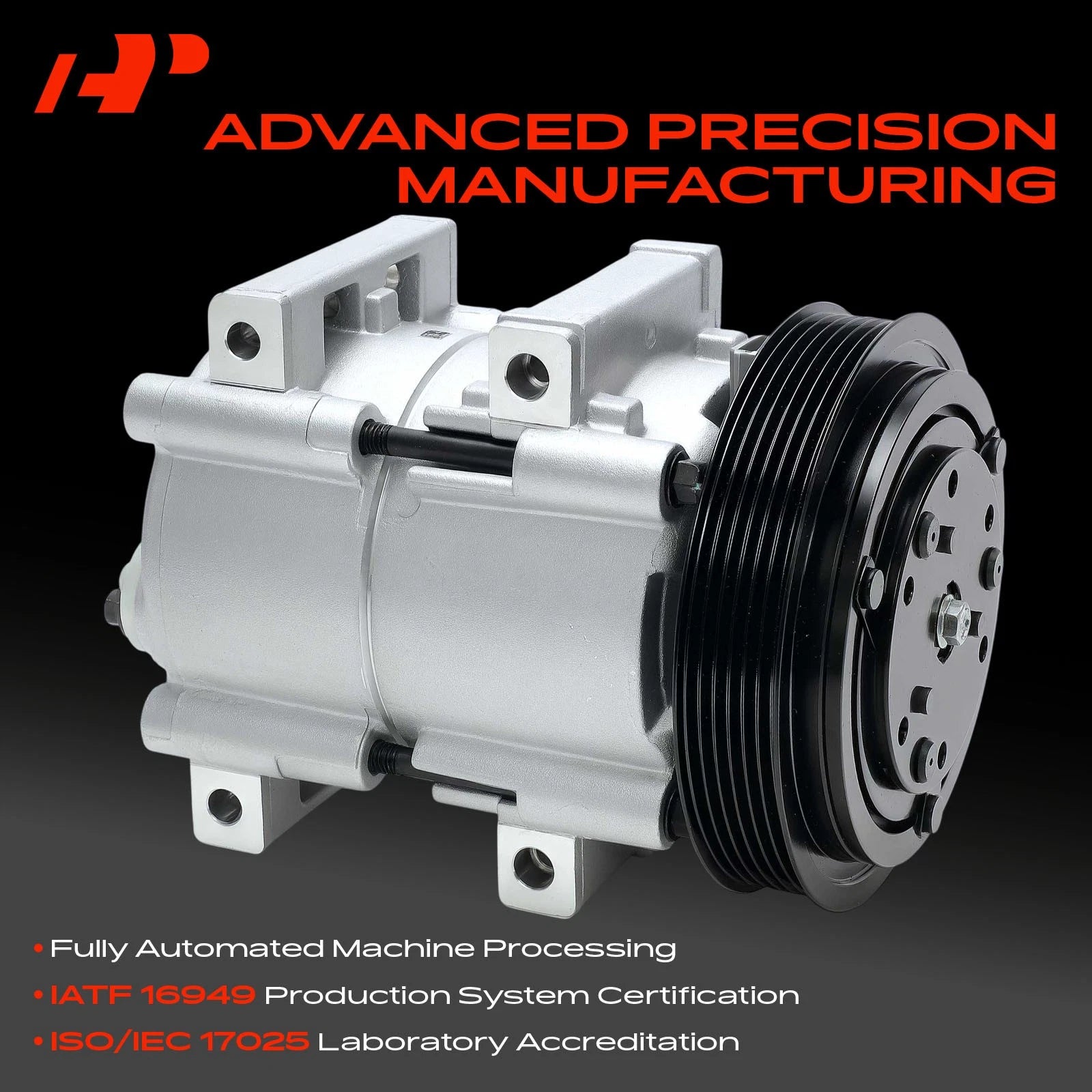 A/C Compressor with Clutch for Ford Focus (2000-2002)