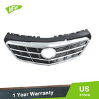 Chrome Black Front Bumper Hood Grille for Cadillac CTS (2014–2019)