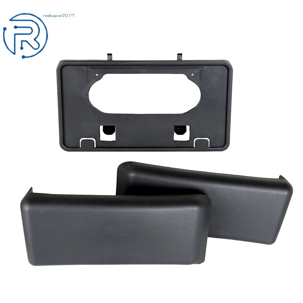 Front Bumper Guards and License Plate Frame for Ford F-150 (2009–2014)