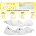 Set of 2 Front Bumper Bracket Supports for Infiniti G35 G37 G25 Q40 (2007–2015)