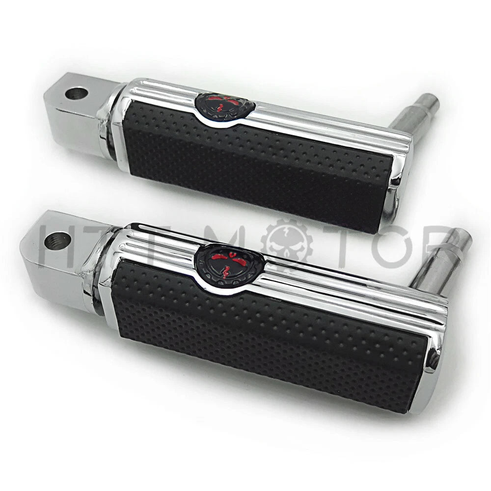 Chrome Footpegs for Harley-Davidson Softail Slim FLSL & Breakout FXB (2018–Present)