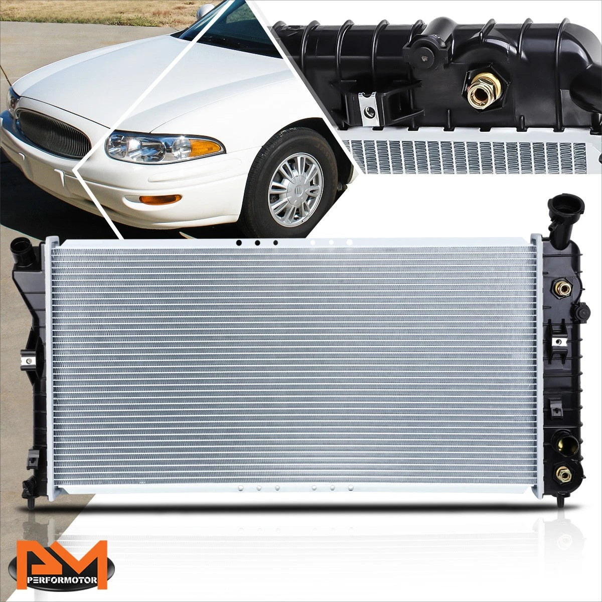 Aluminum Radiator for Buick Regal/Chevy Impala (2000–2004) DPI-2343