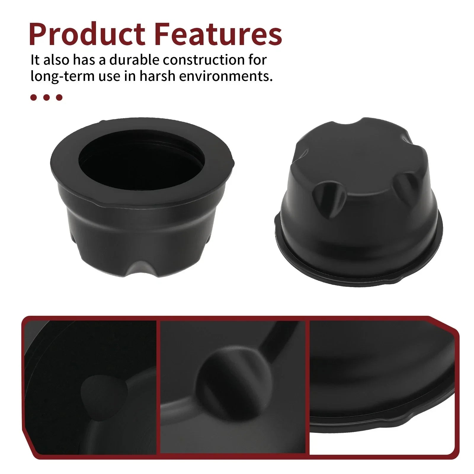 2 x Front And Rear Wheel Hub Caps for Suzuki King Quad (2003–2016)