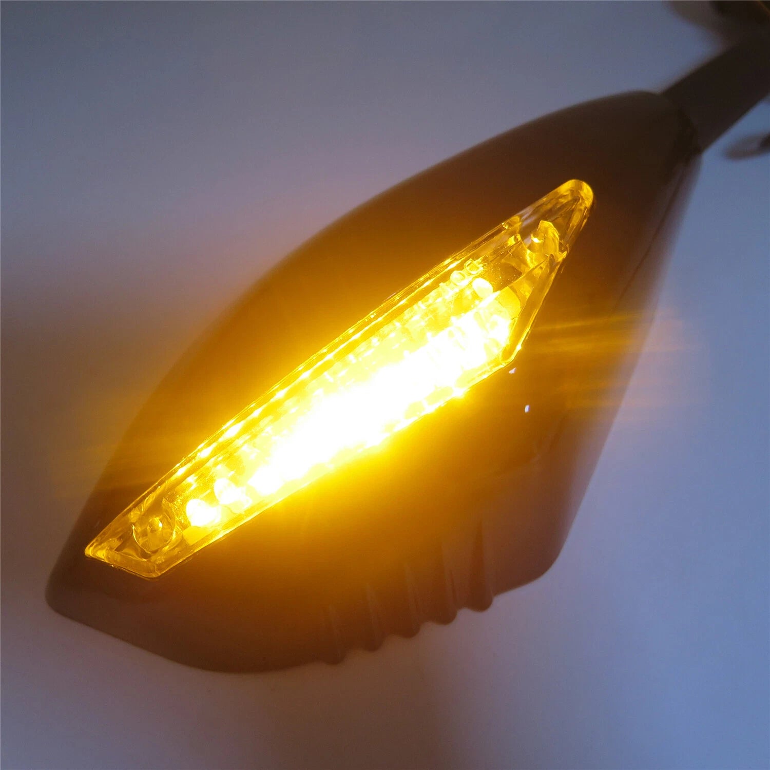 LED Turn Signal Integrated Mirror for Suzuki Hayabusa (2008–2023)