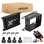 30 Row Oil Cooler Kit AN10 for Universal Black (M20 & 3/4-16 UNF Adapters)
