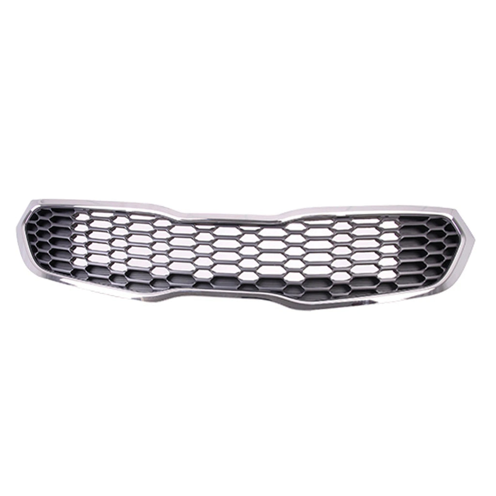 Replacement Front Grille Panel with Chrome Outer Molding for (2005–2015)