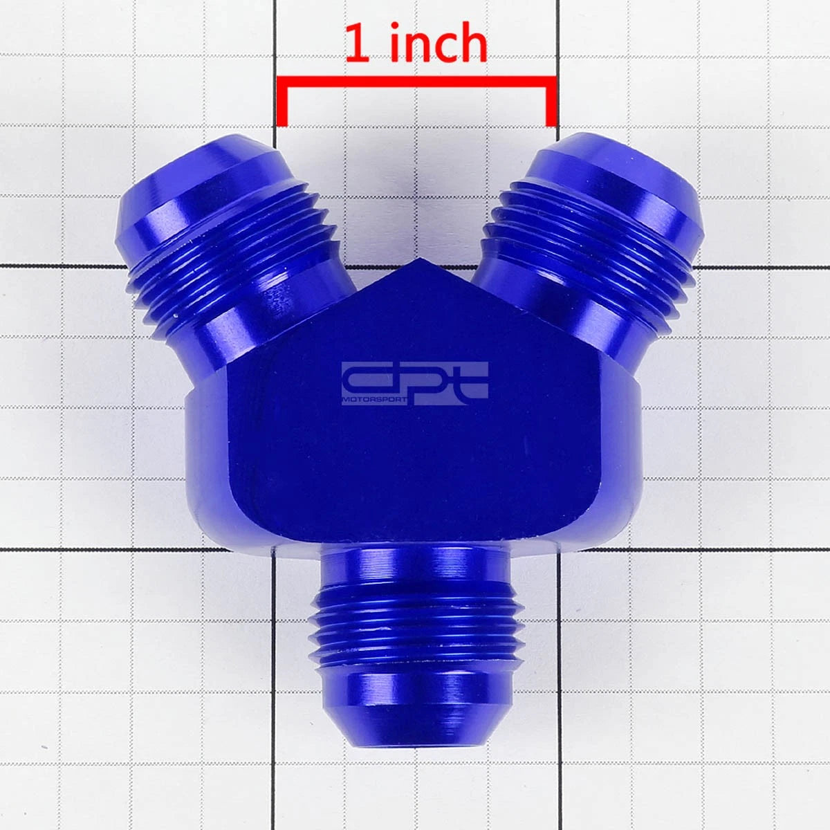 2X 8AN Male Flare Y-Block Splitter Adapter for Universal