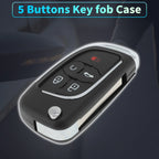 5X Key Fob Shell Case for Chevrolet Camaro Equinox (2010–2019)