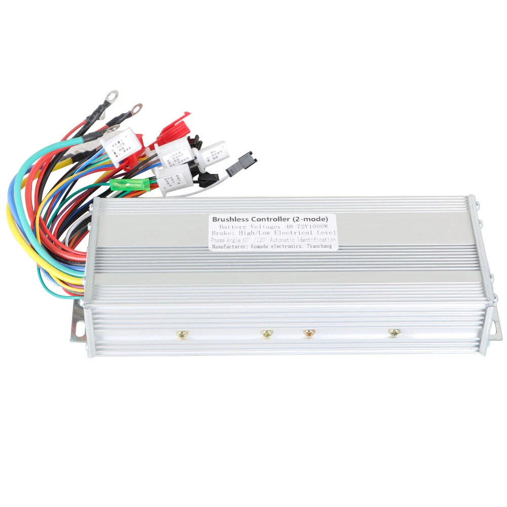 1000W Brushless Speed Controller for Electric E-bike Scooter (48V-72V)