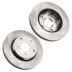 Set of 2 Front Vented Disc Brake Rotors for Jeep Wrangler JK (2007–2018)