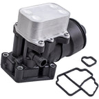 Oil Filter Housing w/ Filter & Cooler for VW Passat TDI 2.0L (2012–2014) 03L115389C