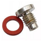 2 Lower Unit Drain Screws & Gaskets for Yamaha Outboard (688-45341-10, 90340-08002-00)