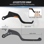 Shorty Brake Clutch Levers for Harley Pan America 1250 (2021–2024)