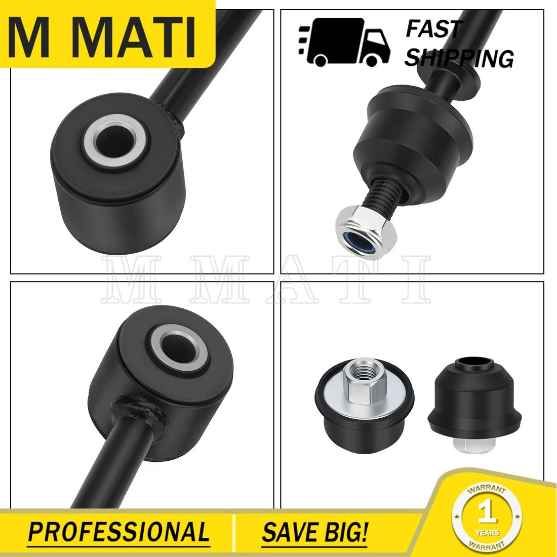 Torsion Bar Linkage Bushing for Polaris Ranger 1000/Crew/EV/Pro XD (2017–2023)