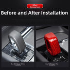 Carbon Fiber Shift Knob Cover for Volvo XC60 (2022–2026)