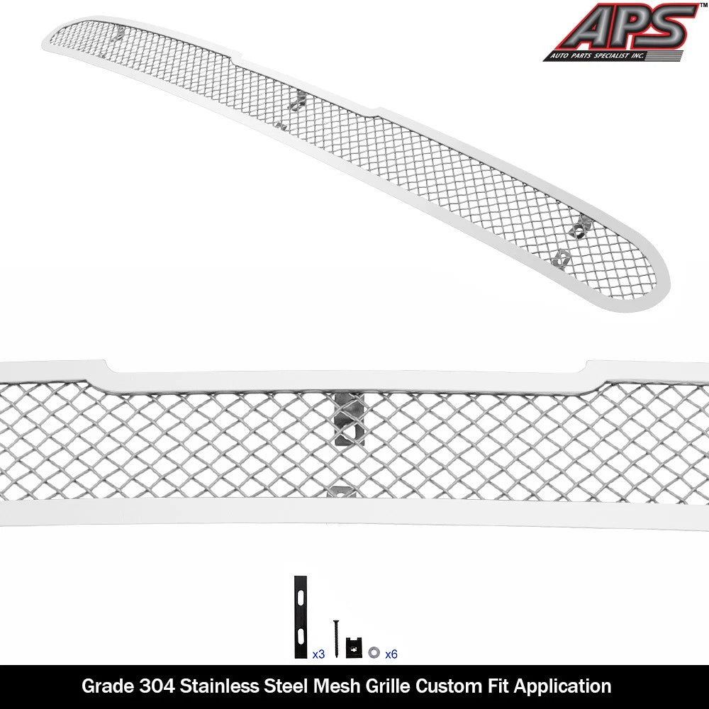 Stainless Chrome Mesh Grille Insert for Toyota Tacoma (2001-2004)