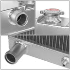 Full Aluminum 2-Row Racing Radiator for Dodge Coronet/Dart (1965–1969)