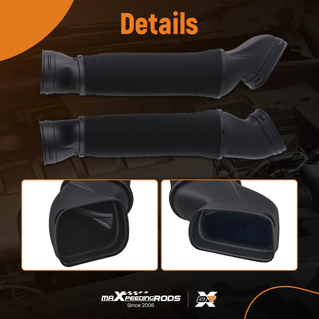Air Intake Duct Tube Set LH RH for Mercedes S500 CL500 (2007) 2730900282 2730900382